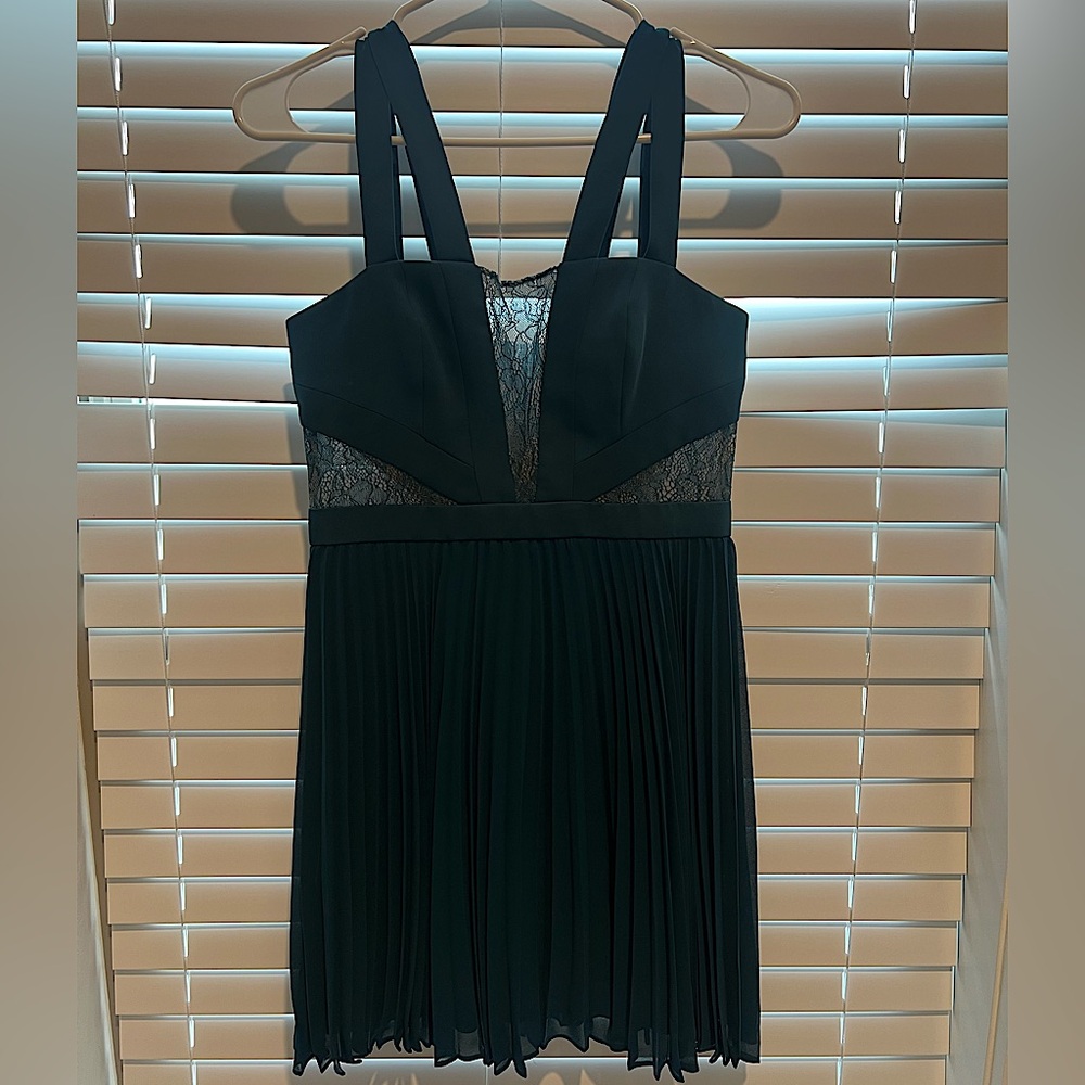 BCBG Max hunter green dress. Size 2.